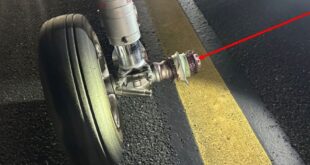 NTSB Report: Front Wheel and Tire Snap Off During Landing Attempt in Orlando